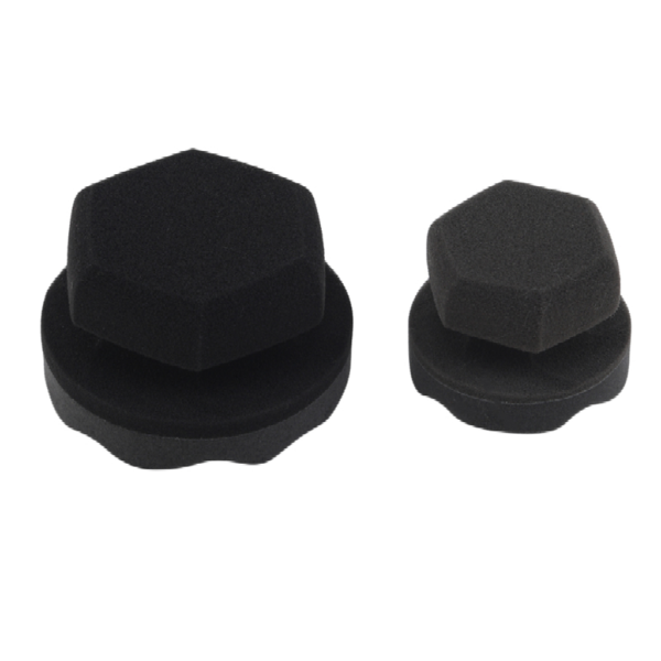 Pack 2 Aplicador De Cera Espuma Densa Tire Paste Wax - Imagen 2