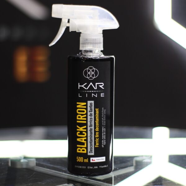 Descontaminante ferrico de llantas Black Iron 500 ml