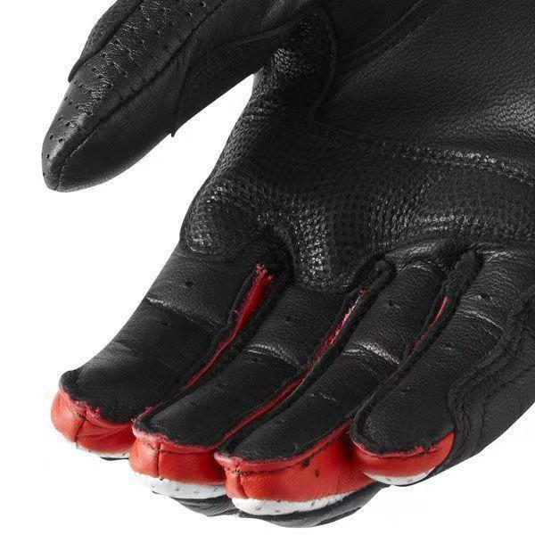 Motos y Detailing Guantes de cuero de cabra Revit Chevron Rojo + Balacalva térmica - Imagen 12