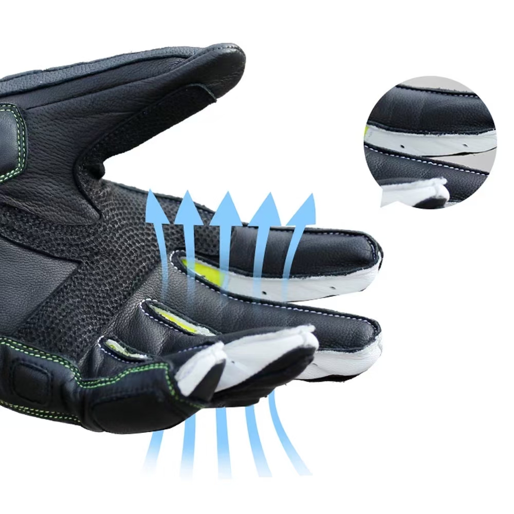 Motos y Detailing Guante De Cuero Revit Quantum Gran Proteccion Y Durabilidad - Imagen 4