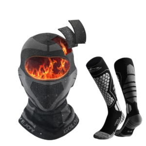 Pack térmico Golovejoy Balaclava + Calcetas evita el frío de manera inteligente